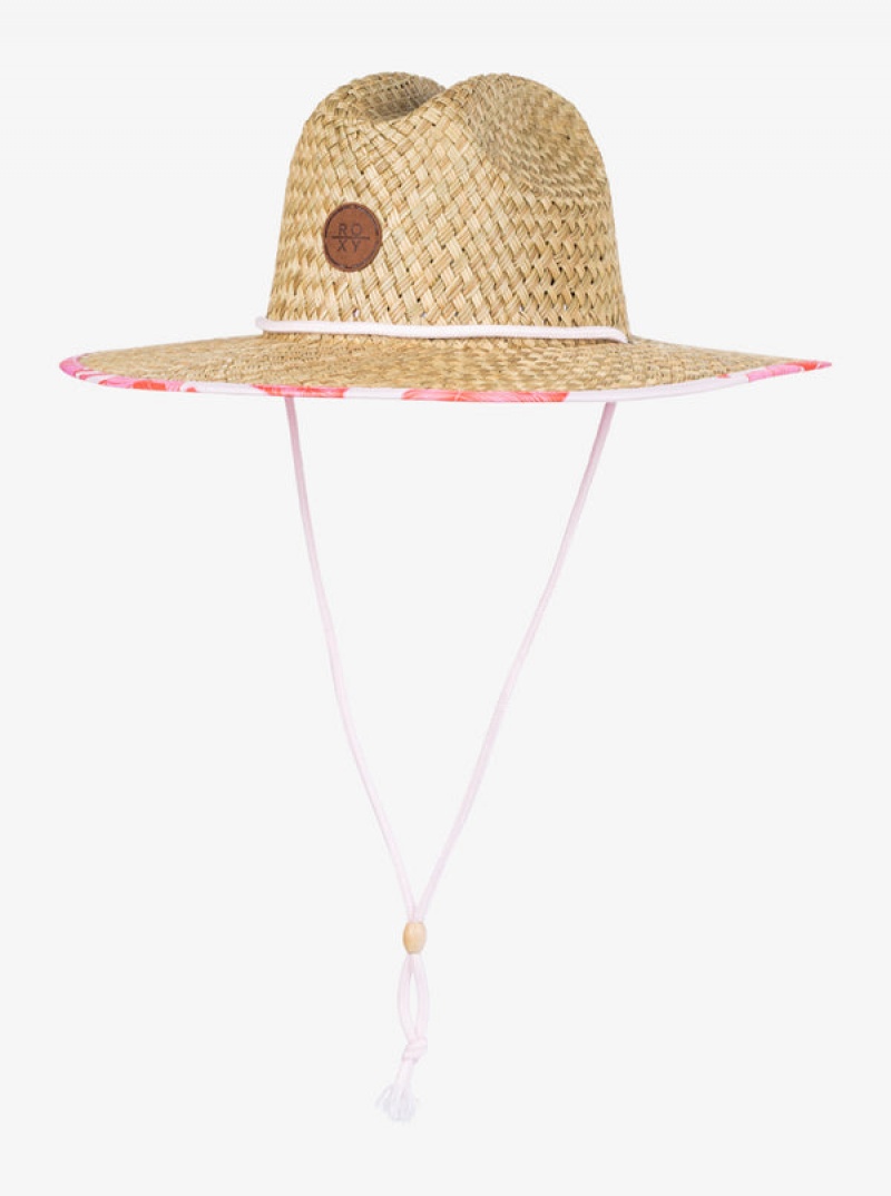 Roxy Pina To My Colada Printed Sun Hats | XASF-58093