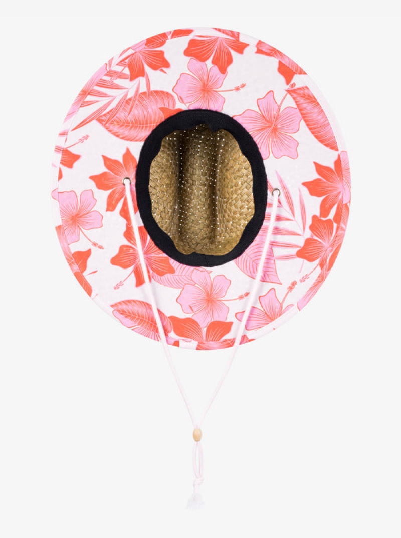 Roxy Pina To My Colada Printed Sun Hats | XASF-58093