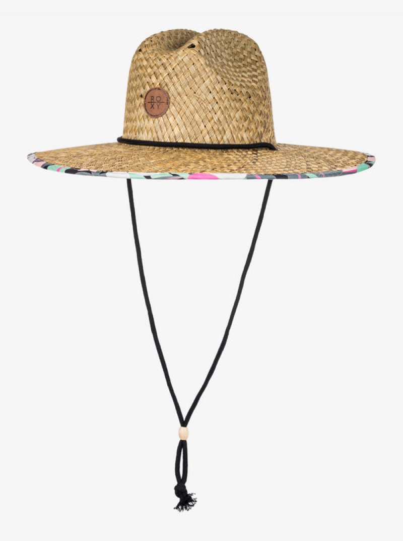 Roxy Pina To My Colada Printed Sun Hats | IKSO-39406