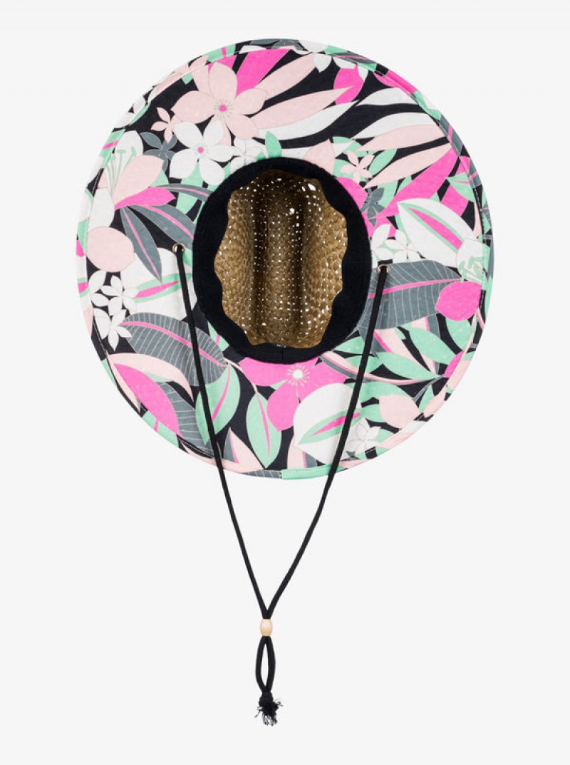 Roxy Pina To My Colada Printed Sun Hats | IKSO-39406