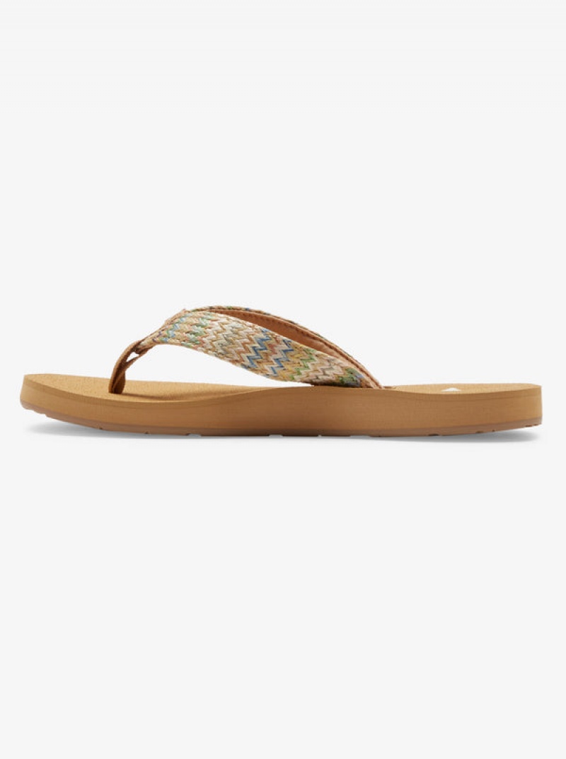 Roxy Porto Raffia II Sandals | PCSB-92103