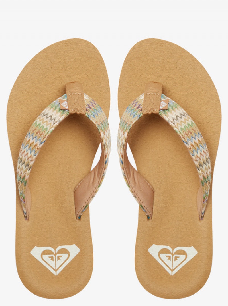 Roxy Porto Raffia II Sandals | PCSB-92103