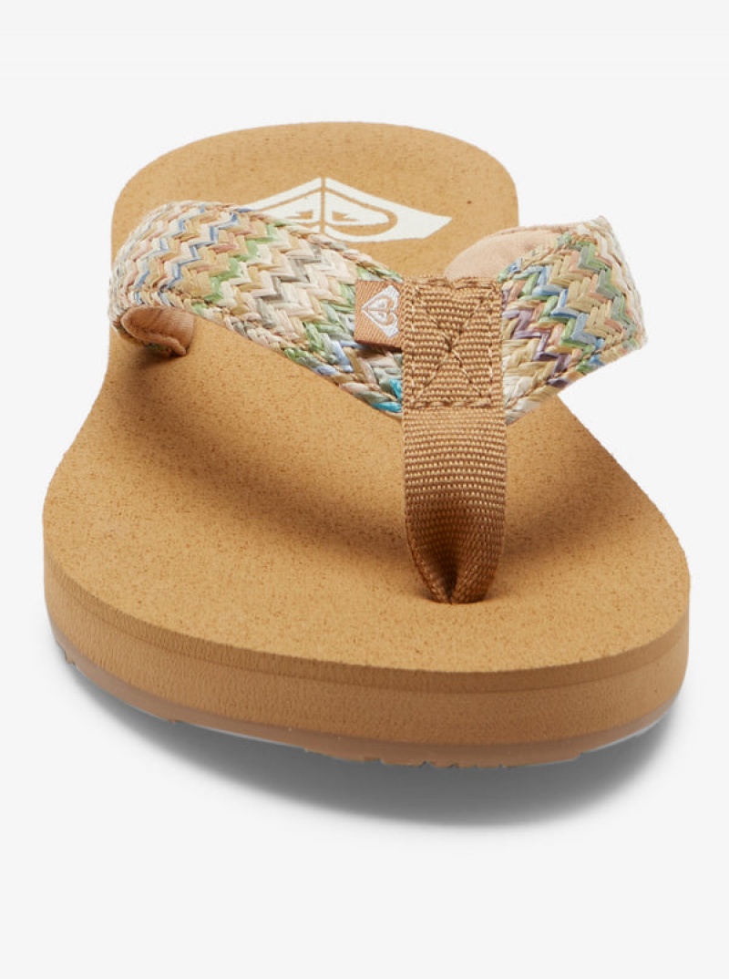 Roxy Porto Raffia II Sandals | PCSB-92103