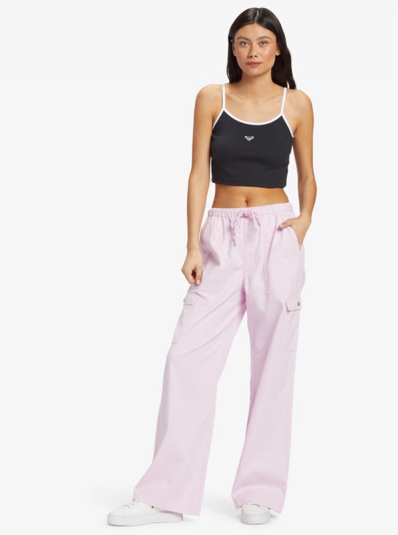 Roxy Precious High Waist Cargo Pants | ETXU-51369