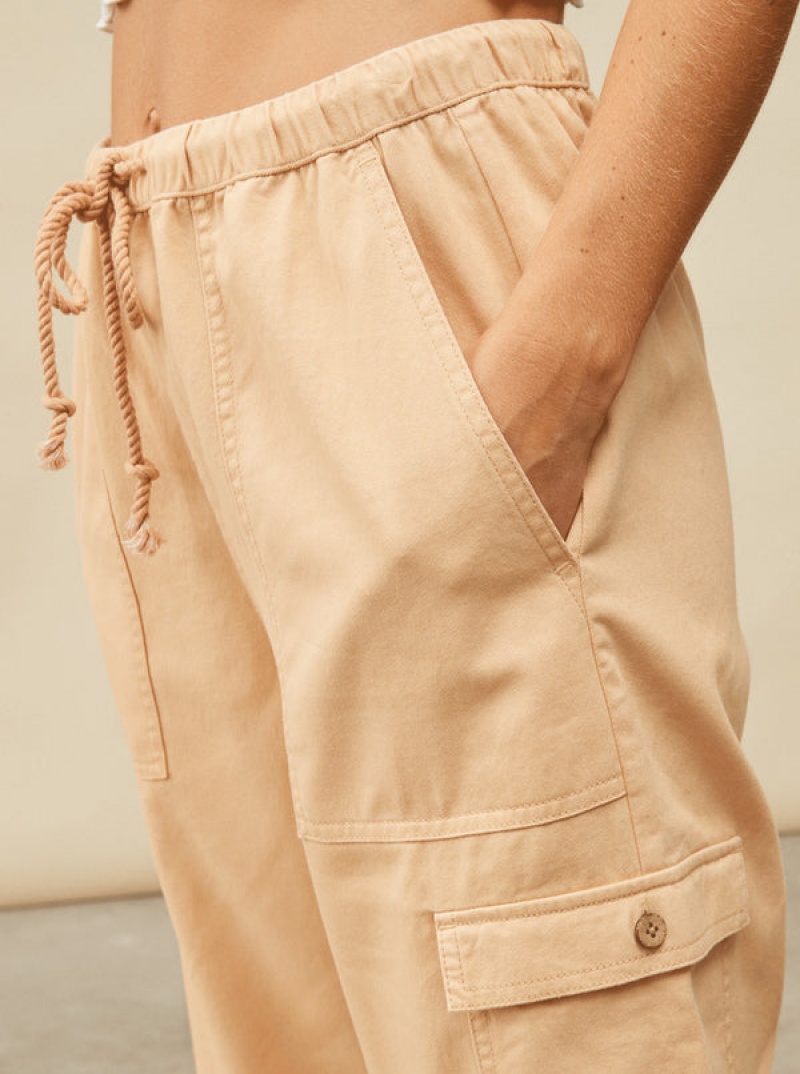 Roxy Precious High Waist Cargo Pants | FNVD-70612