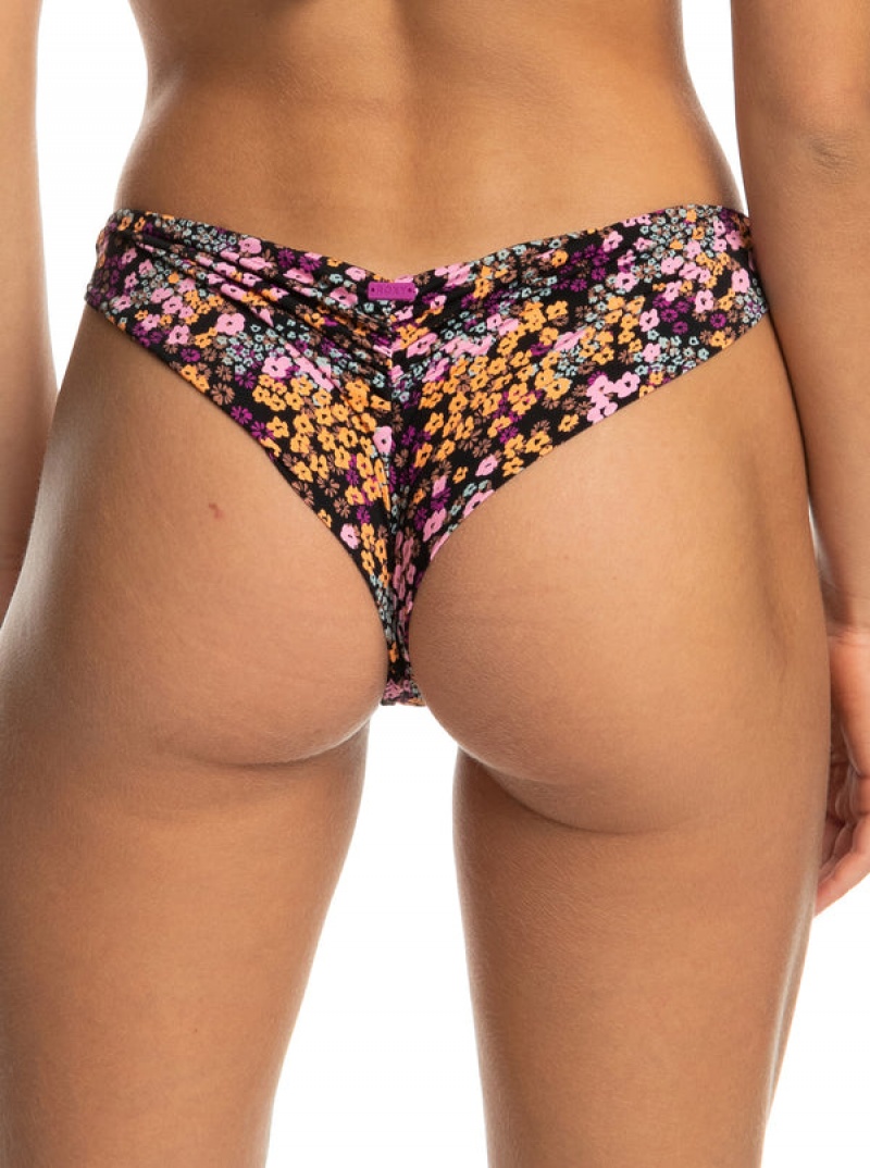 Roxy Printed Beach Classics Cheeky Bikini Bottoms | OEDF-27164