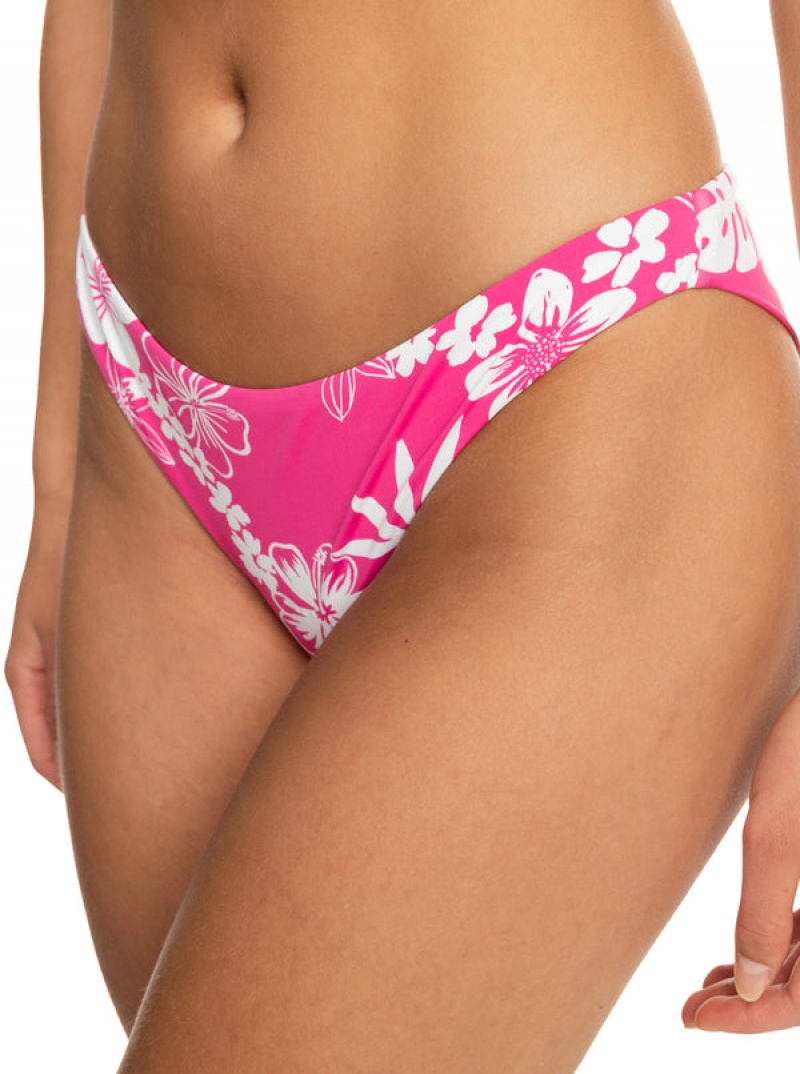 Roxy Printed Beach Classics Cheeky Bikini Bottoms | YNXU-50782