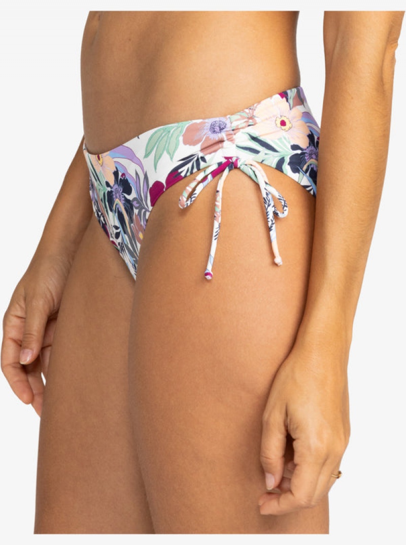 Roxy Printed Beach Classics Hipster Bikini Bottoms | TDGP-95617