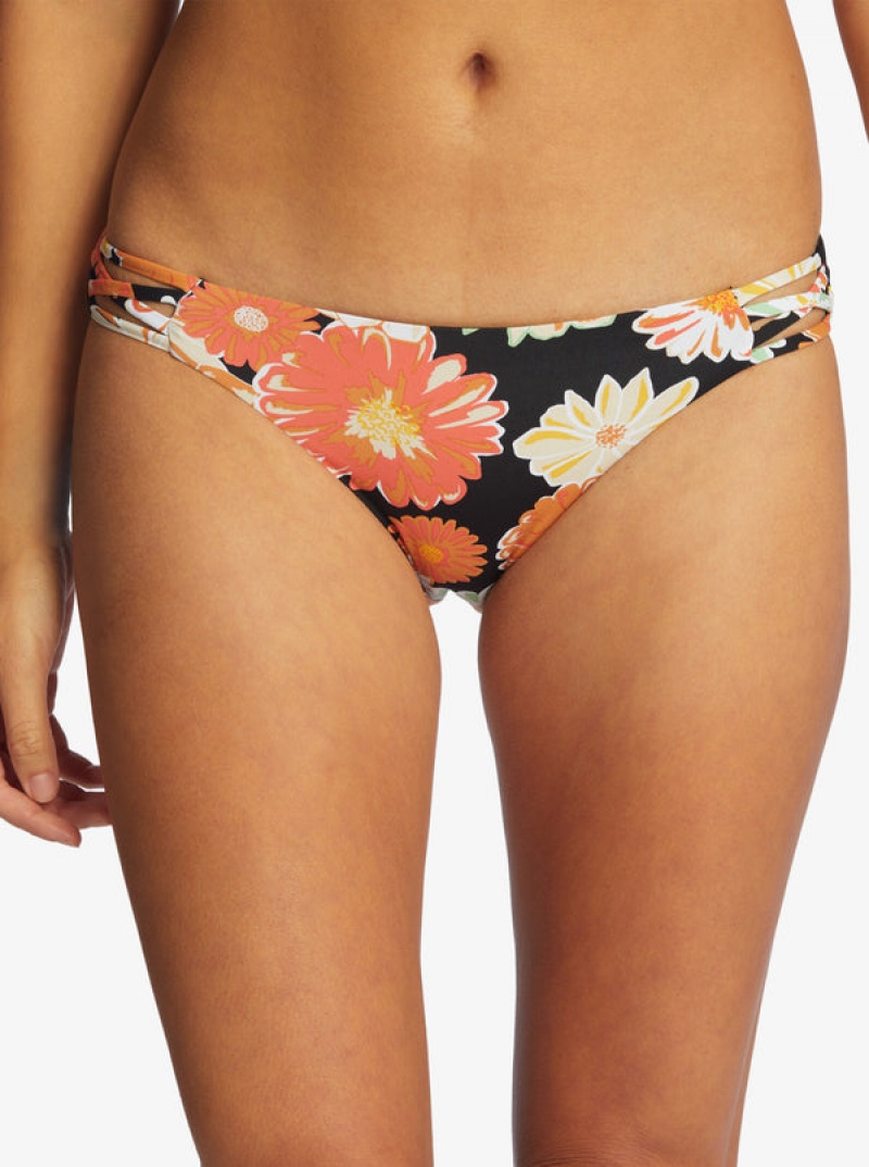 Roxy Printed Beach Classics Hipster Bikini Bottoms | IHYP-81537