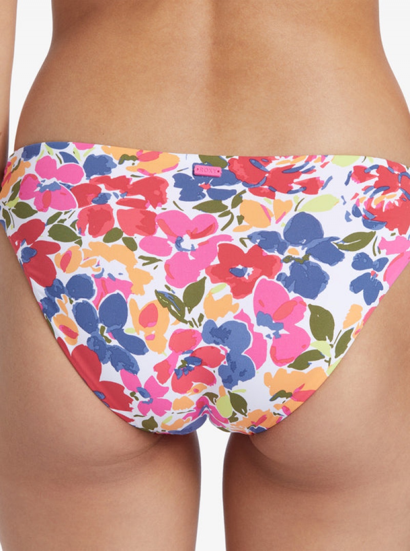 Roxy Printed Beach Classics Hipster Bikini Bottoms | IFZB-67253