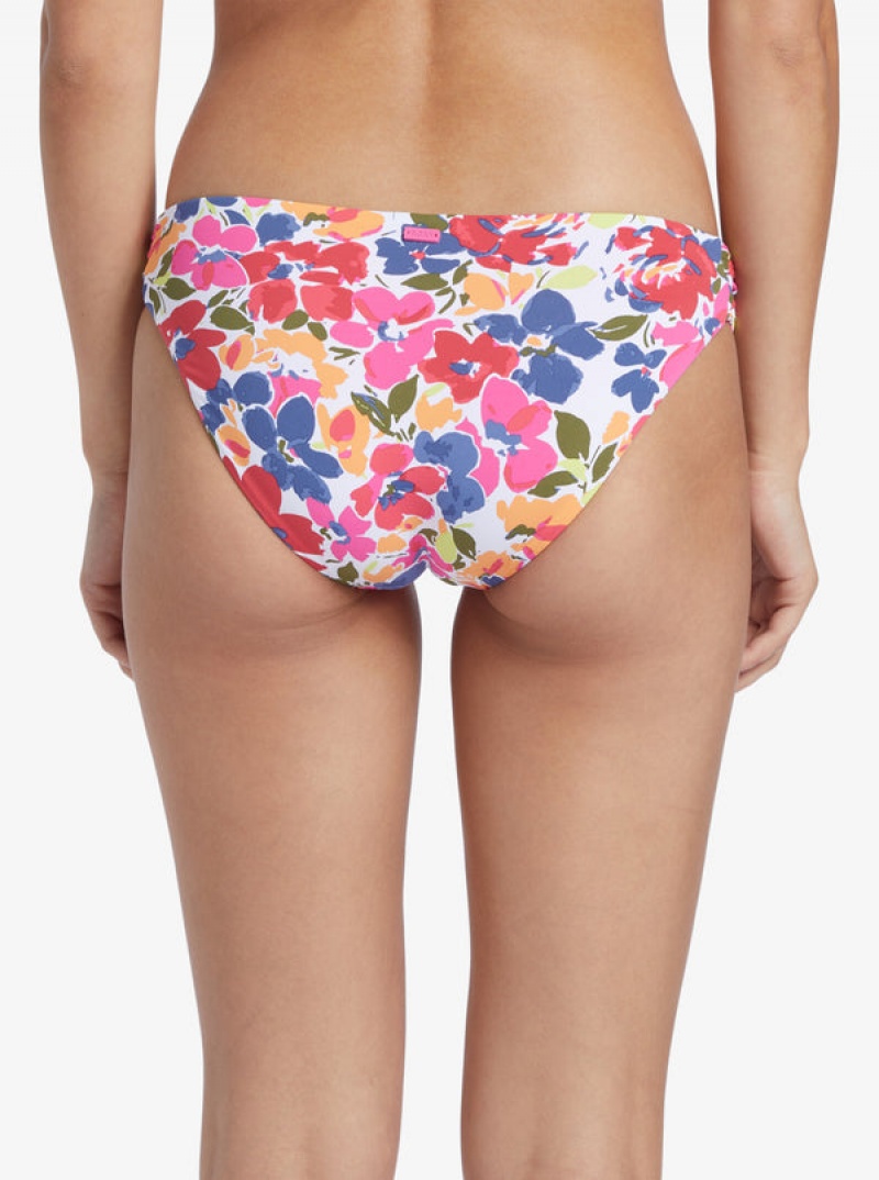 Roxy Printed Beach Classics Hipster Bikini Bottoms | IFZB-67253