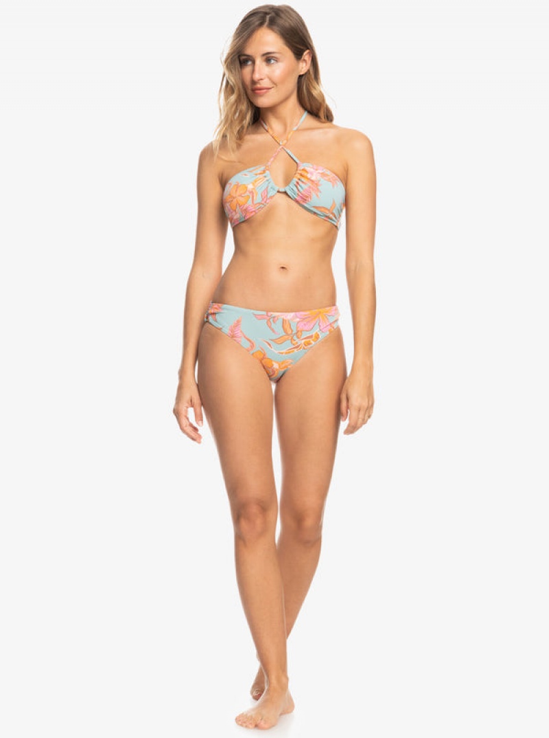 Roxy Printed Beach Classics Hipster Bikini Bottoms | BRDS-94781