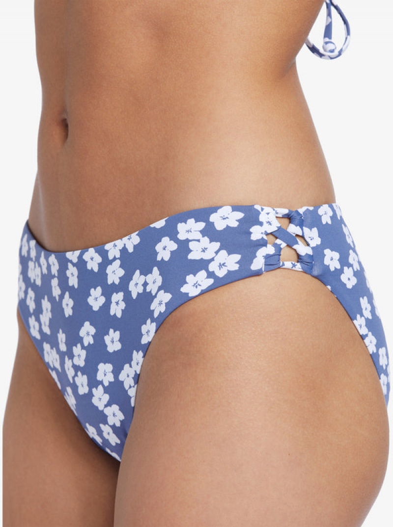 Roxy Printed Beach Classics Hipster Bikini Bottoms | UBQD-45371