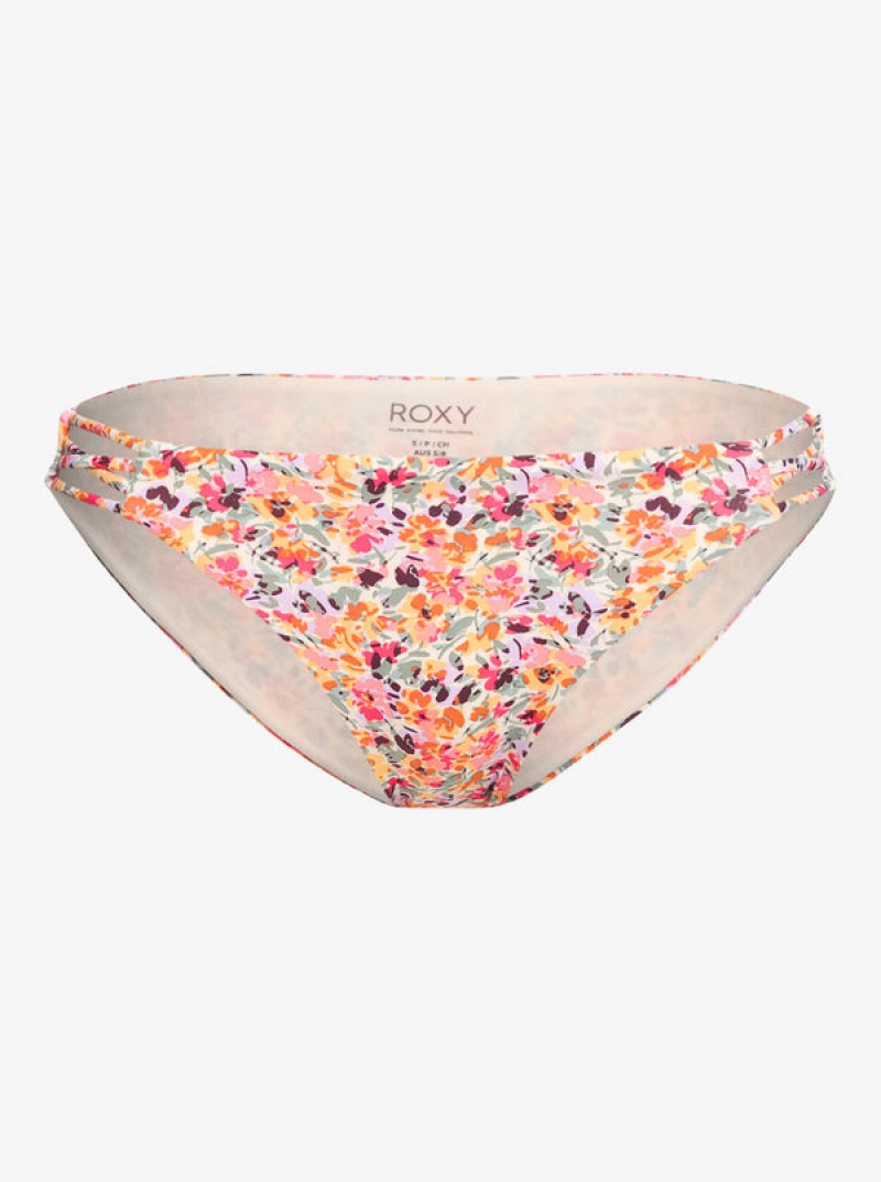 Roxy Printed Beach Classics Hipster Bikini Bottoms | QXNF-83275