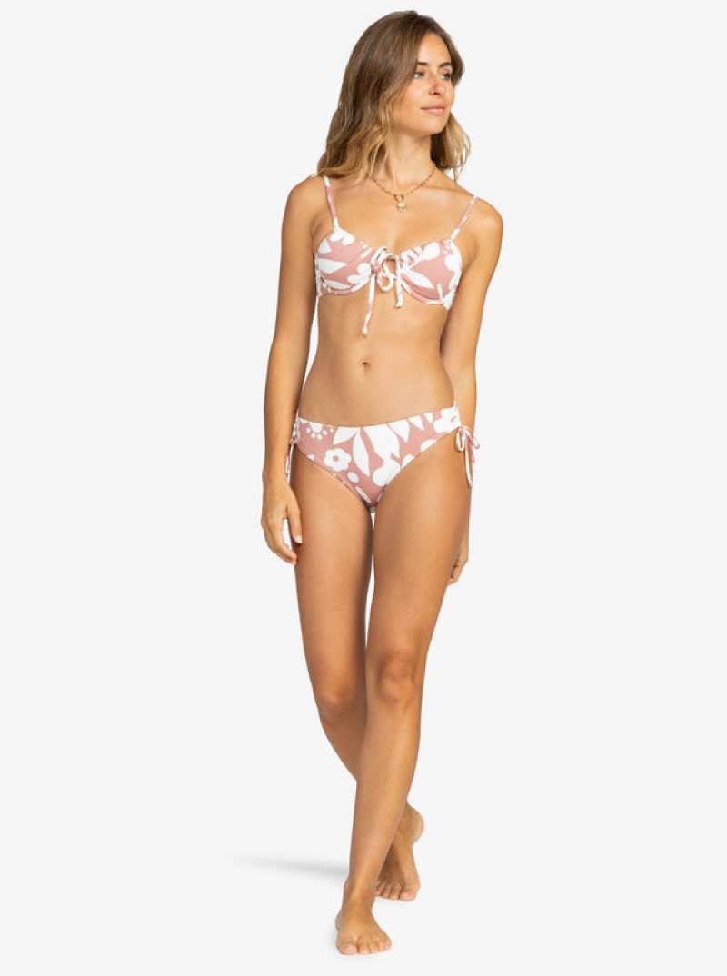 Roxy Printed Beach Classics Underwired Bikini Tops | APTE-32179