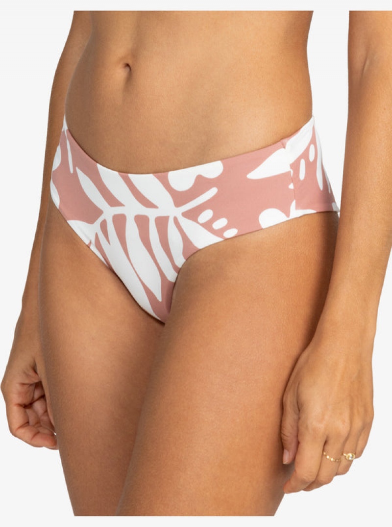 Roxy Printed Beach Classics V-Shape Cheeky Bikini Bottoms | ISEZ-09148