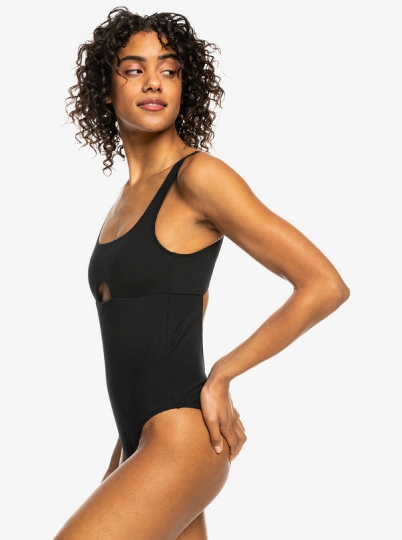 Roxy Pro The Double Line One-Piece Swimsuits | OAYQ-84693