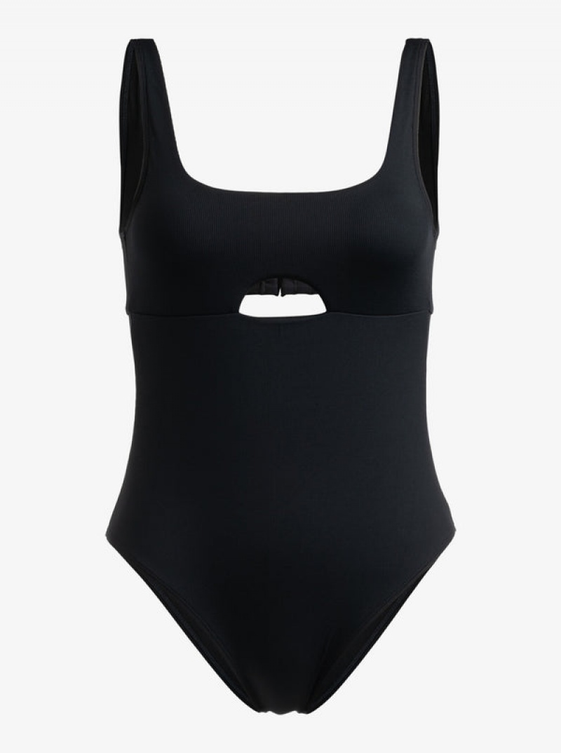 Roxy Pro The Double Line One-Piece Swimsuits | OAYQ-84693