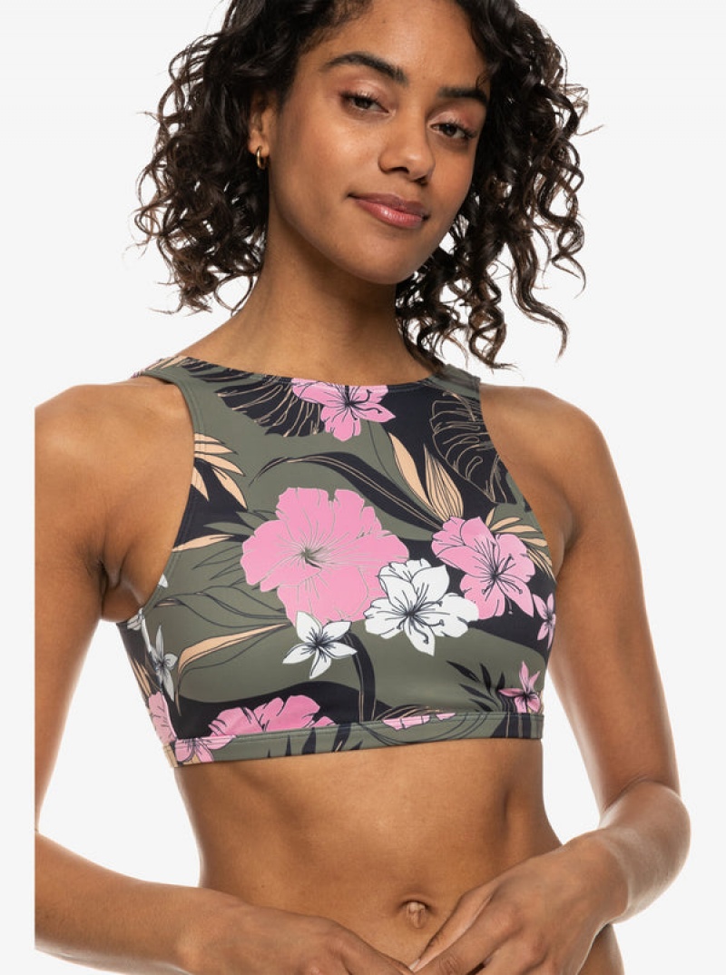 Roxy Pro The Pop Up Bikini Tops | NOWI-81420