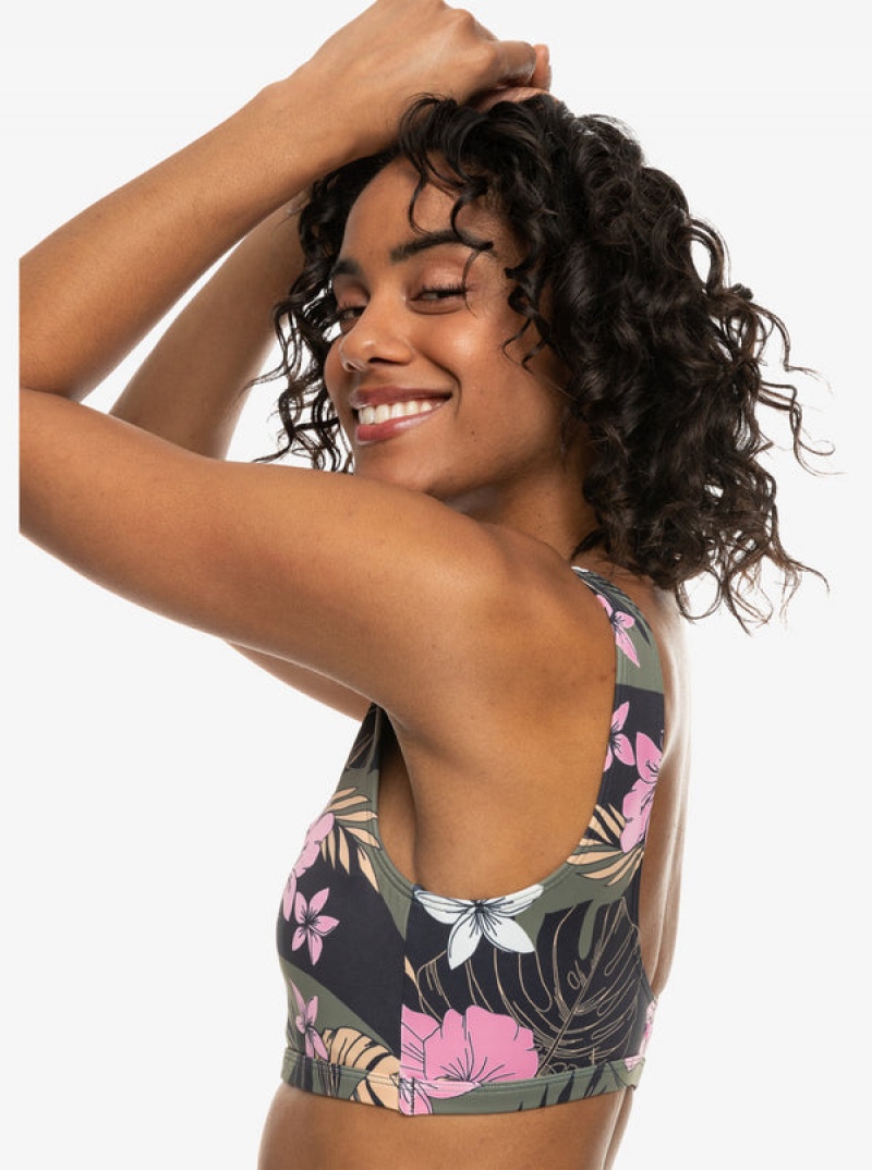 Roxy Pro The Pop Up Bikini Tops | NOWI-81420