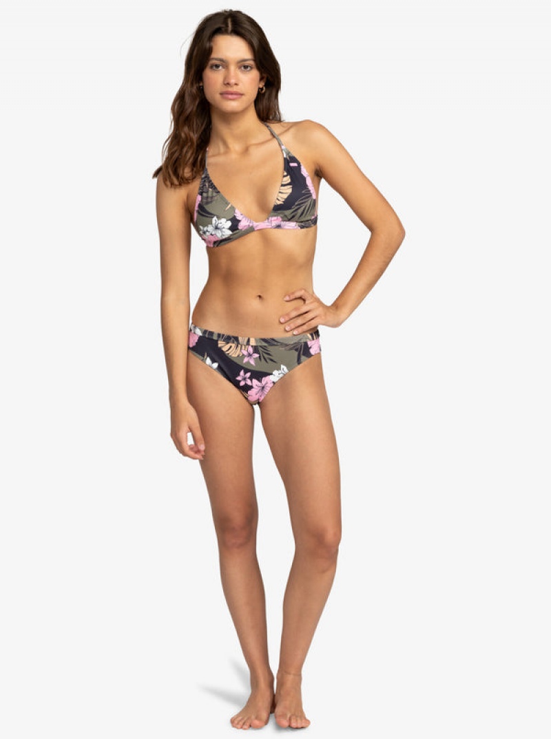 Roxy Pro The True Air Tiki Triangle Bikini Tops | ARPV-93081