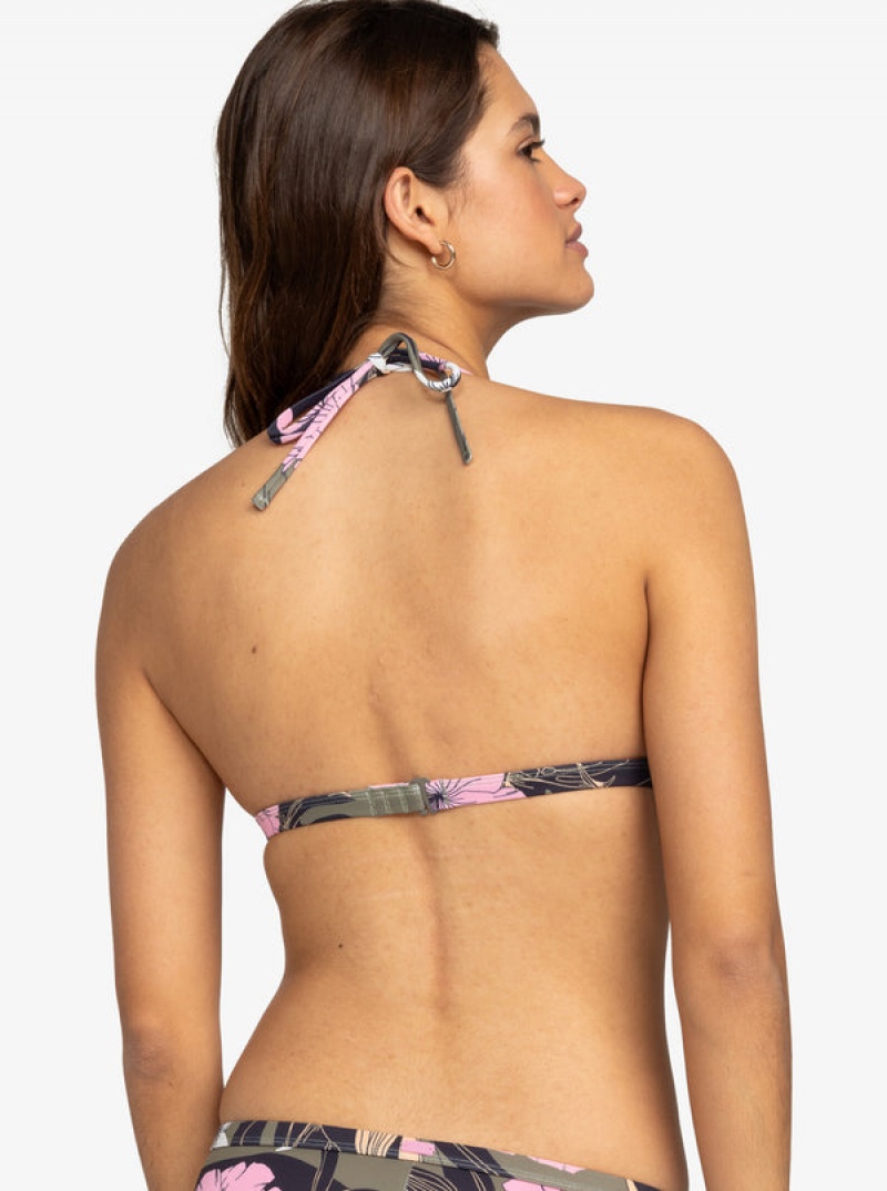 Roxy Pro The True Air Tiki Triangle Bikini Tops | ARPV-93081