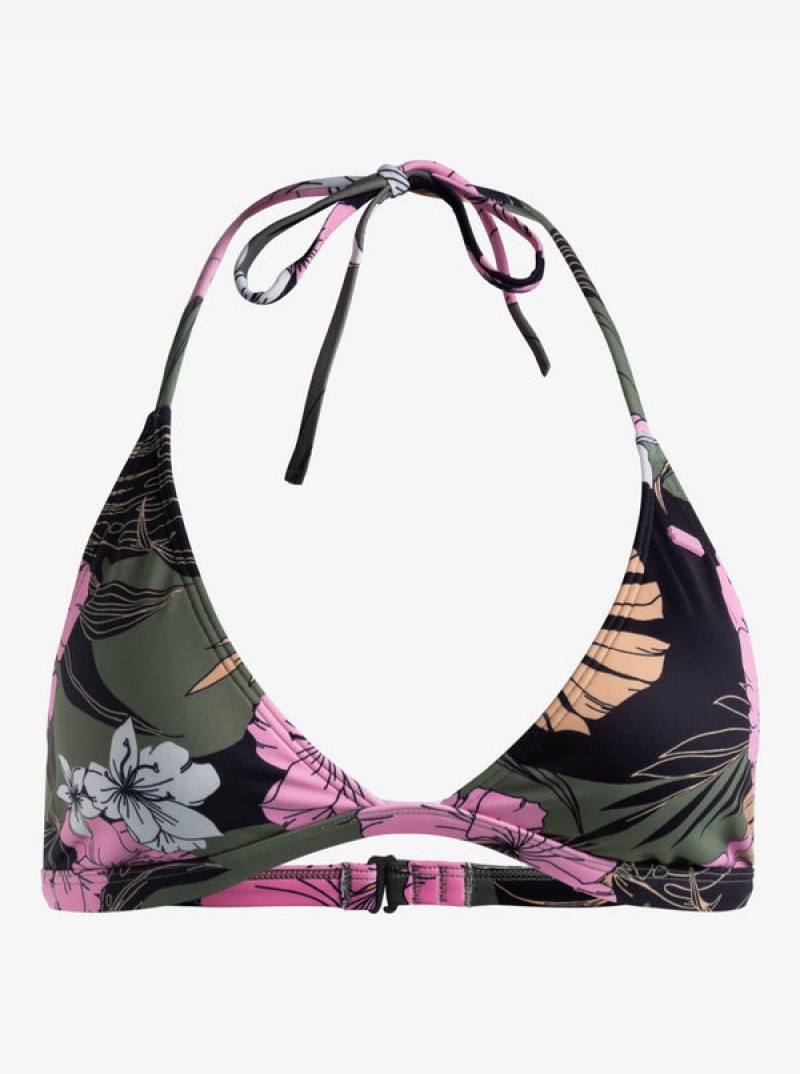 Roxy Pro The True Air Tiki Triangle Bikini Tops | ARPV-93081