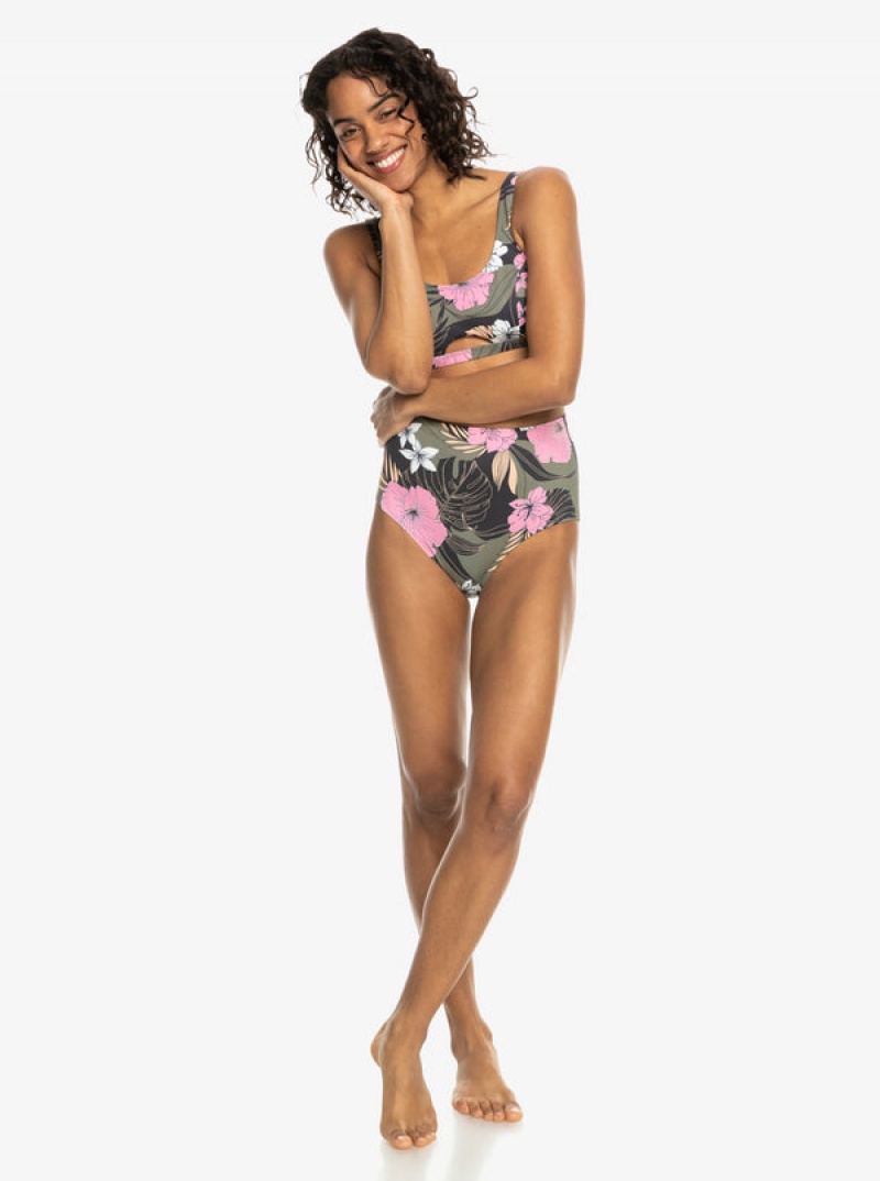 Roxy Pro The Up Surge Bikini Bottoms | POTI-69752