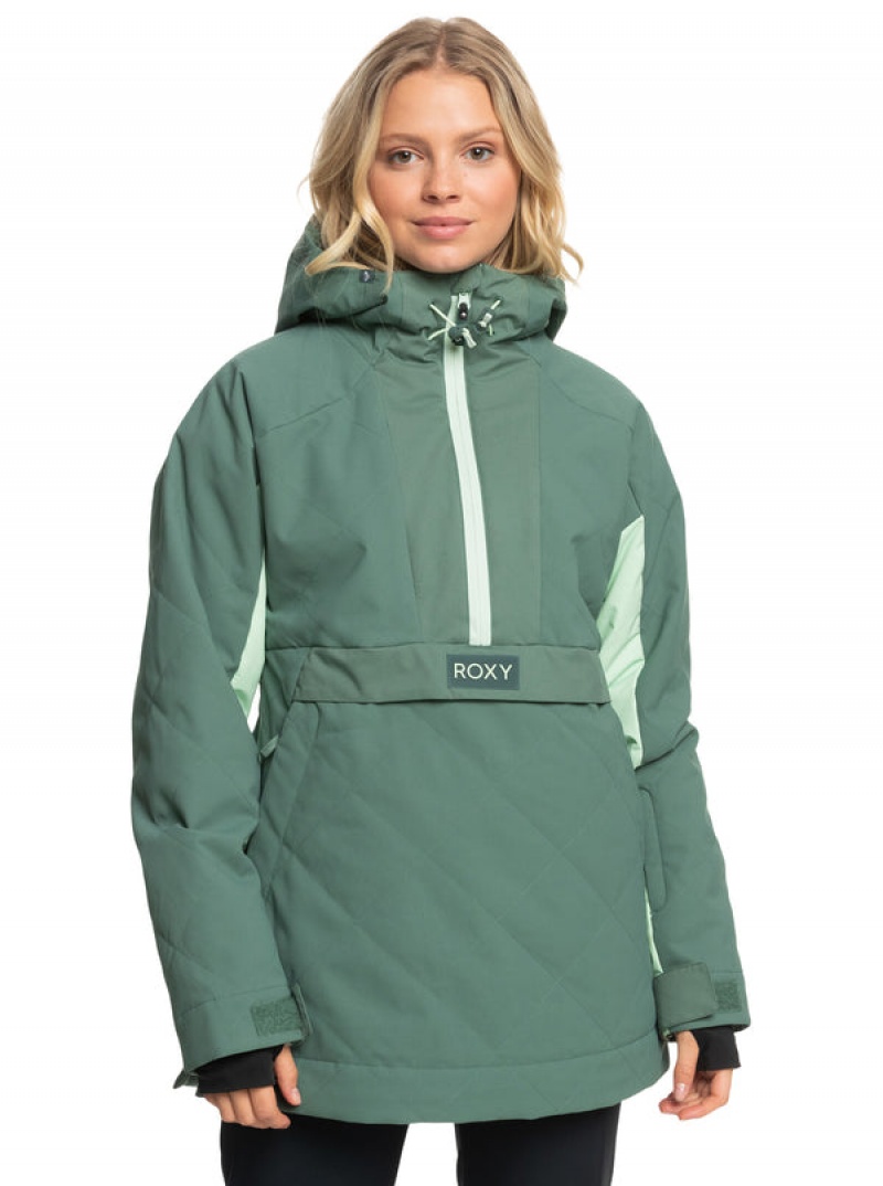 Roxy Radiant Lines Overhead Technical Snowboard Jackets | BKOS-53907