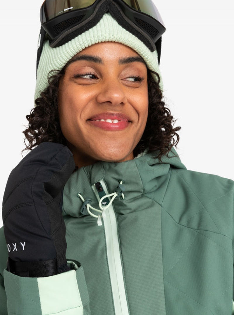 Roxy Radiant Lines Overhead Technical Snowboard Jackets | BKOS-53907