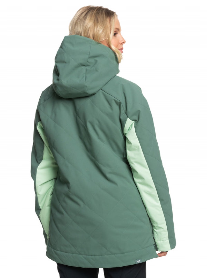 Roxy Radiant Lines Overhead Technical Snowboard Jackets | BKOS-53907