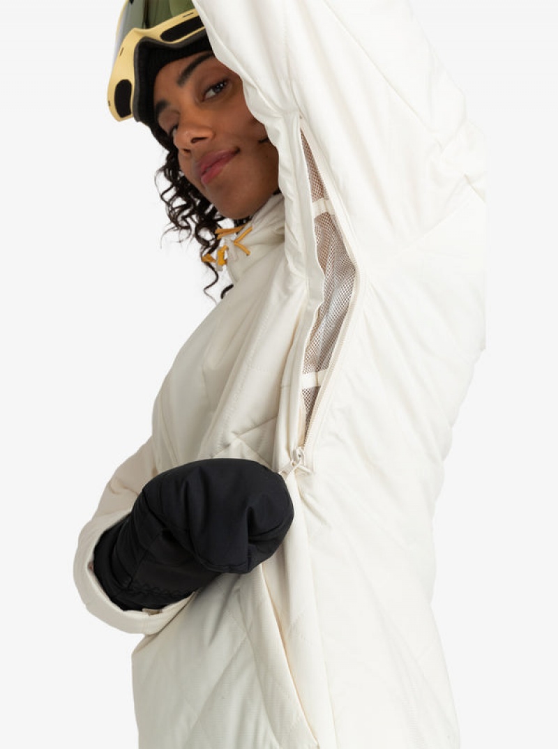 Roxy Radiant Lines Overhead Technical Snowboard Jackets | KSEG-58920