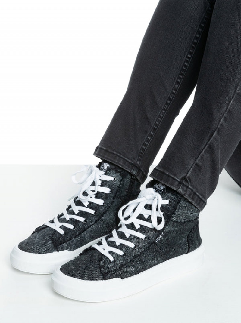 Roxy Rae Mid-Top Sneakers | CSGF-60491