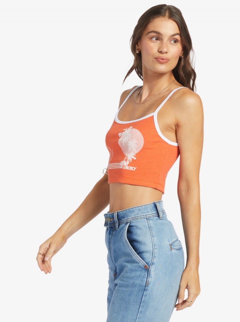 Roxy Retro Surf Sleeveless Muscle Tops | 56107GWEV