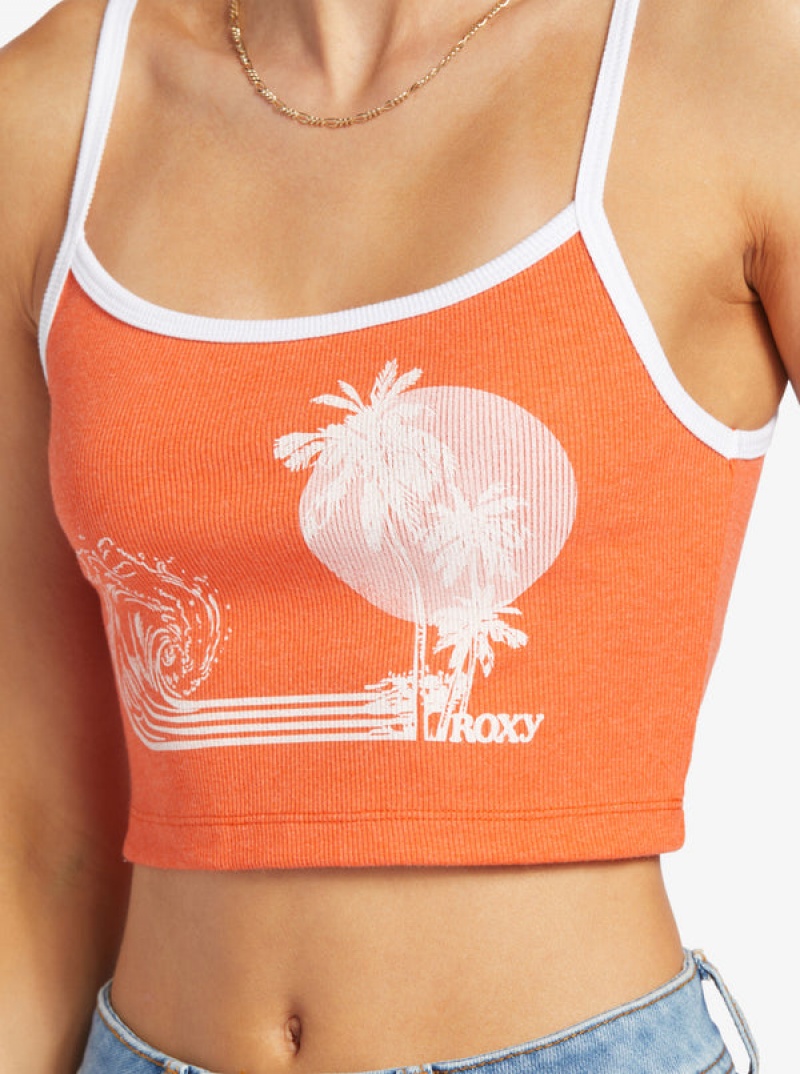 Roxy Retro Surf Sleeveless Muscle Tops | 56107GWEV