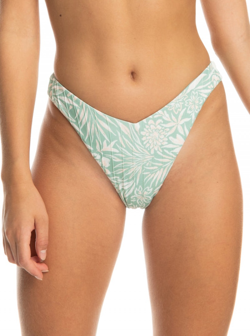 Roxy Rib Love The Sunseeker Cheeky Bikini Bottoms | SOEM-14792