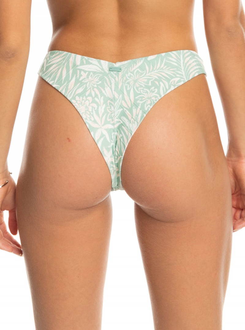 Roxy Rib Love The Sunseeker Cheeky Bikini Bottoms | SOEM-14792