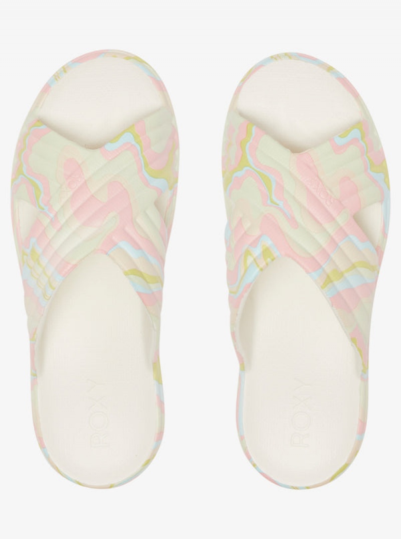 Roxy Rivie Print Sandals | EGWL-45983