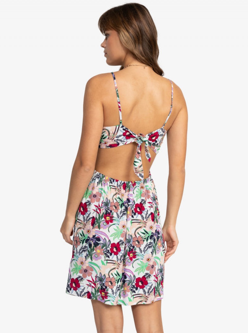 Roxy Riviera Nights Tie BackMini Dress | 78502EHTM