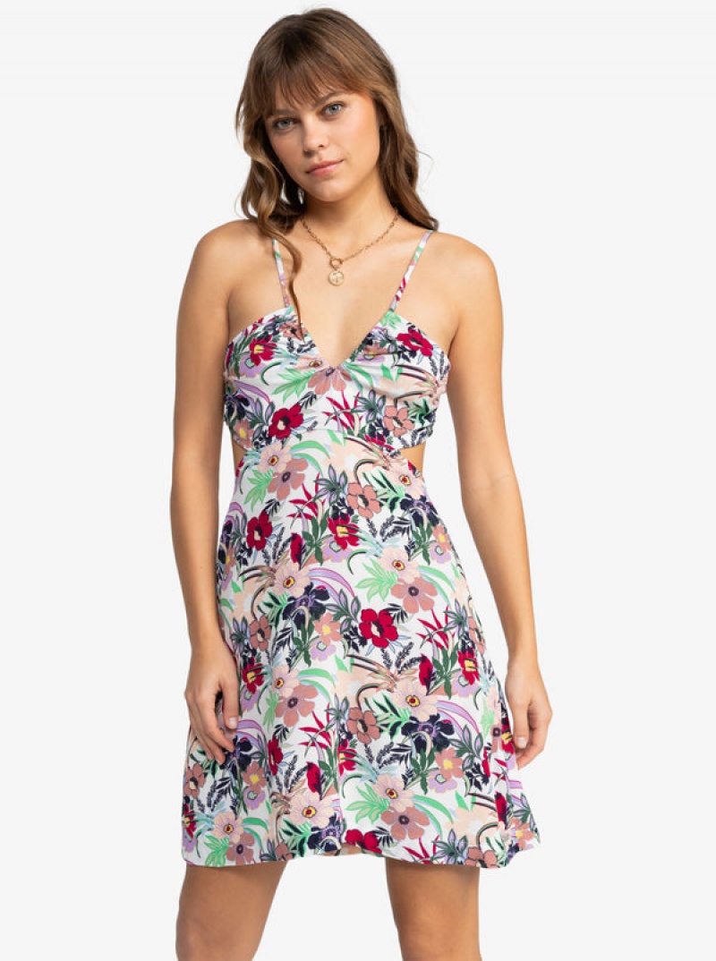 Roxy Riviera Nights Tie BackMini Dress | 78502EHTM