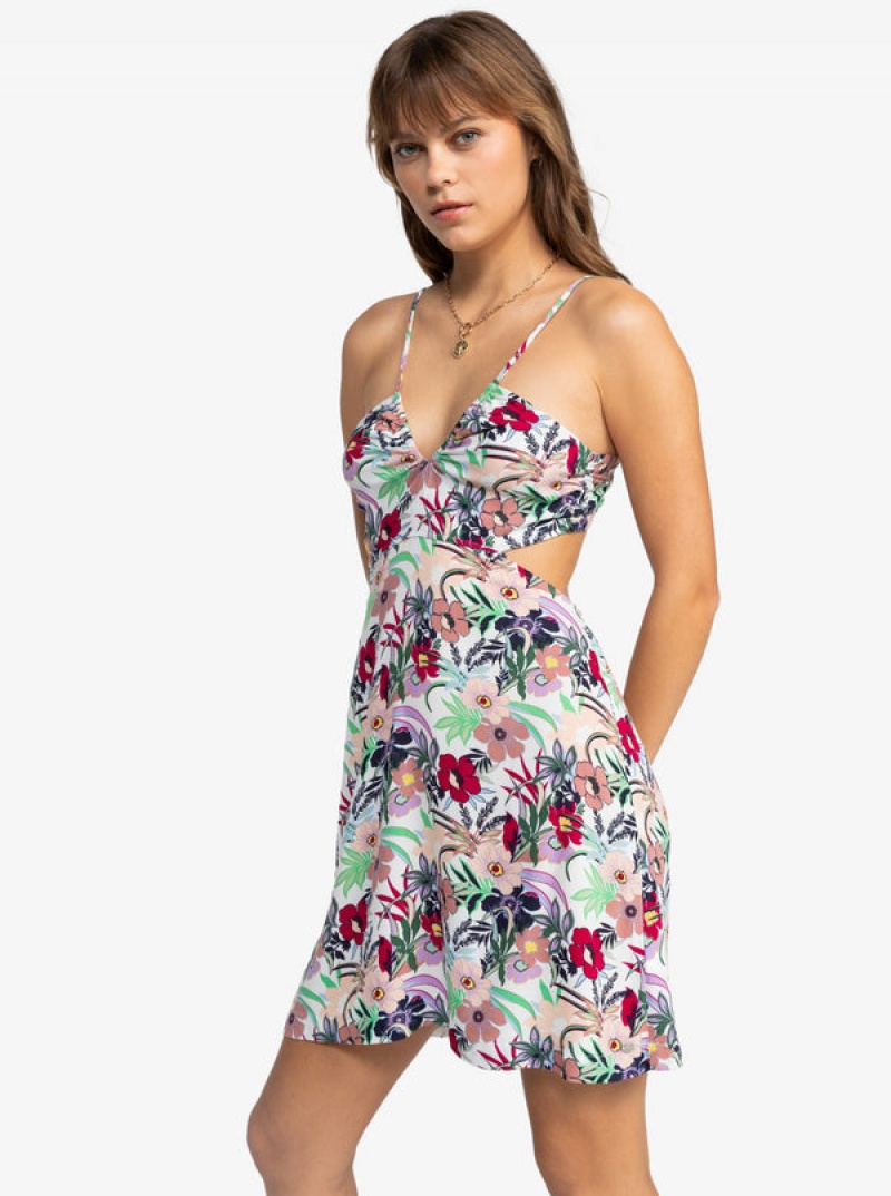 Roxy Riviera Nights Tie BackMini Dress | 78502EHTM