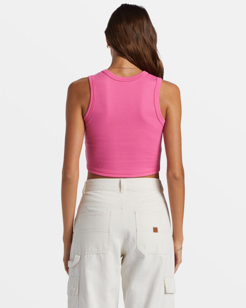 Roxy Roxify Fitted Ribbed Tanks | 17260KQRB