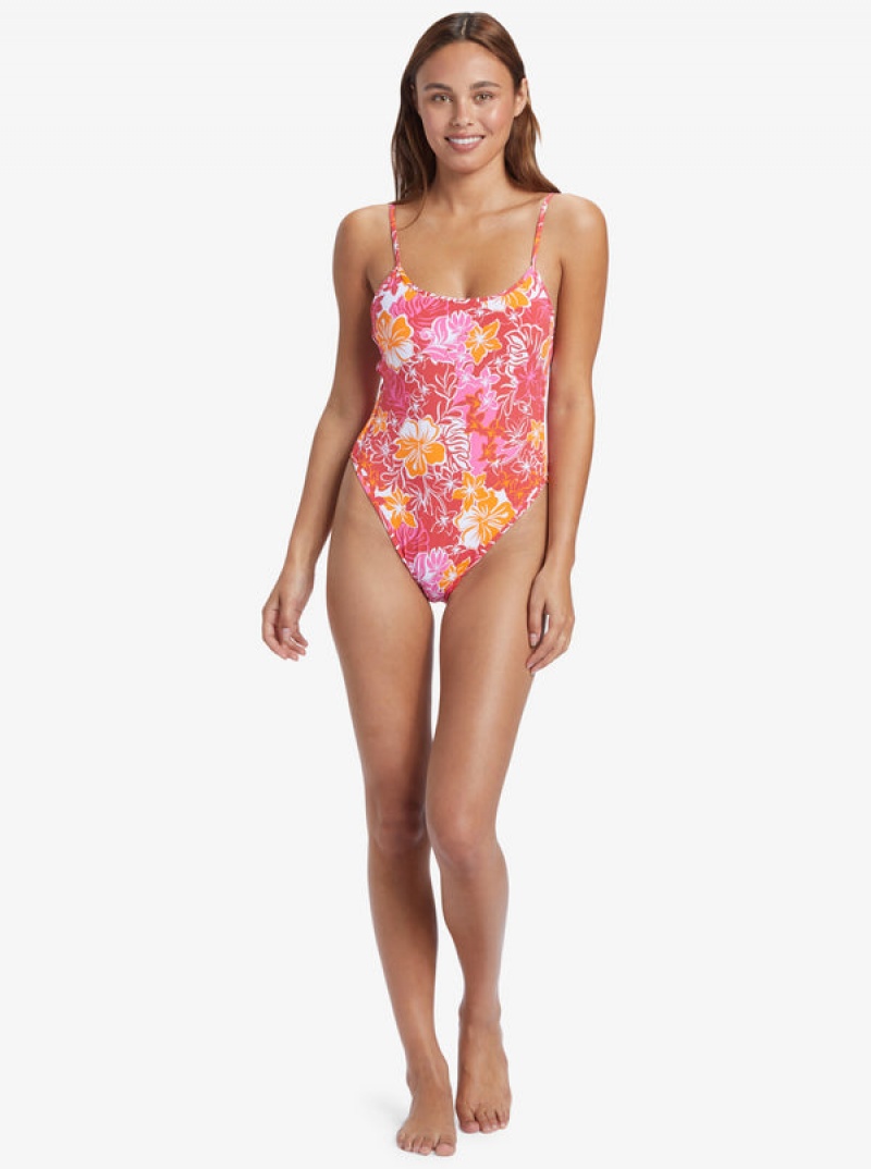 Roxy Sea Spray One-Piece Swimsuits | WHQP-34752