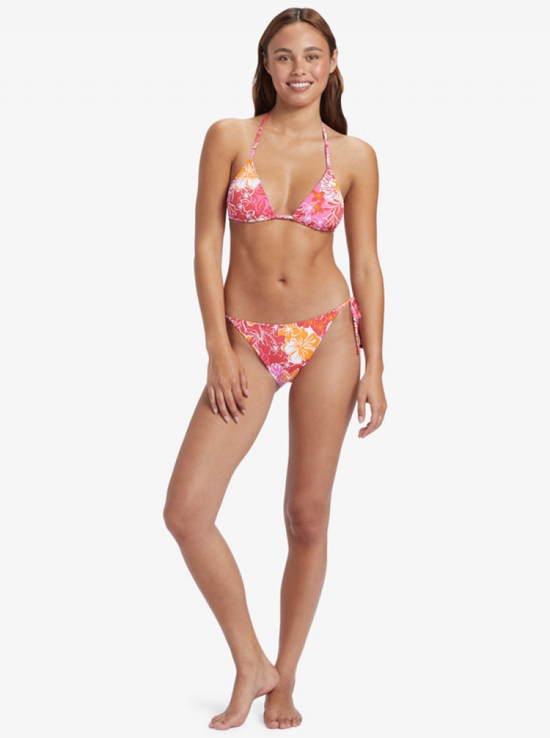 Roxy Sea Spray Tie Side Bikini Bottoms | ZDYM-39281