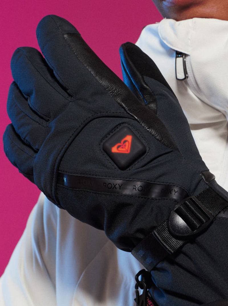 Roxy Sierra Warmlink Technical Heated Gloves | WZMA-43872