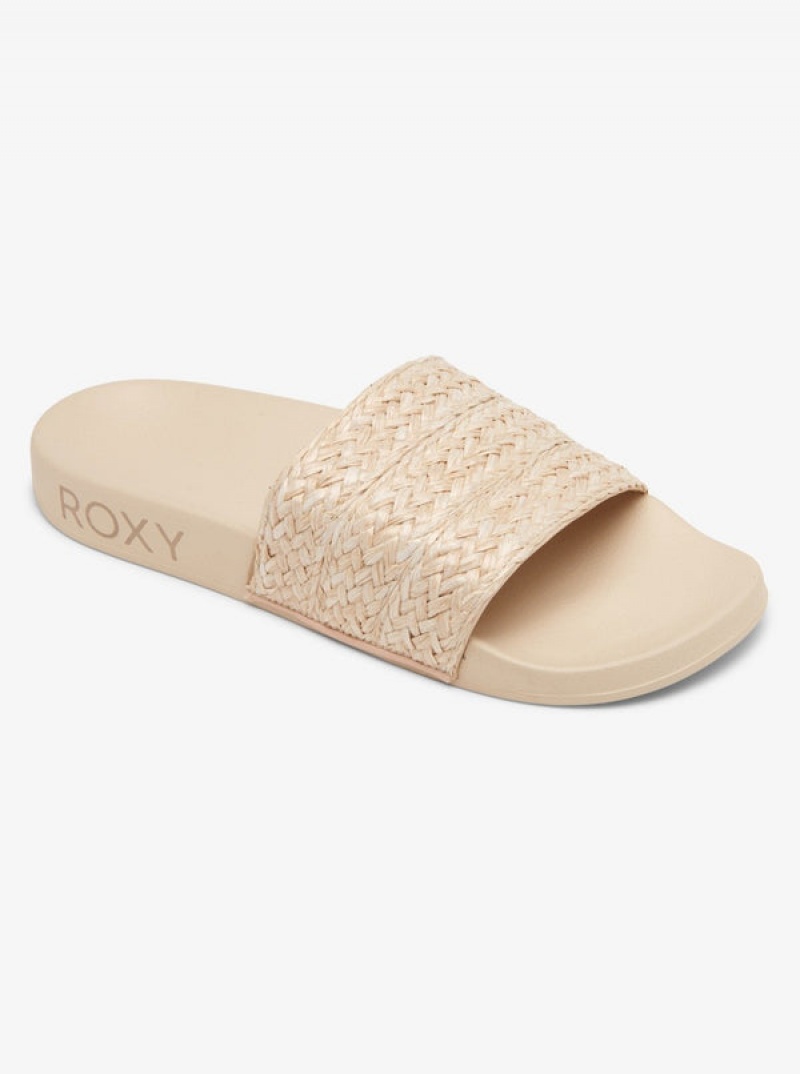 Roxy Slippy Jute Sandals | JEMI-10346