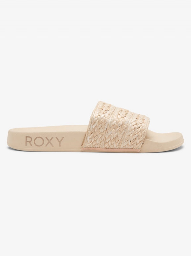 Roxy Slippy Jute Sandals | JEMI-10346