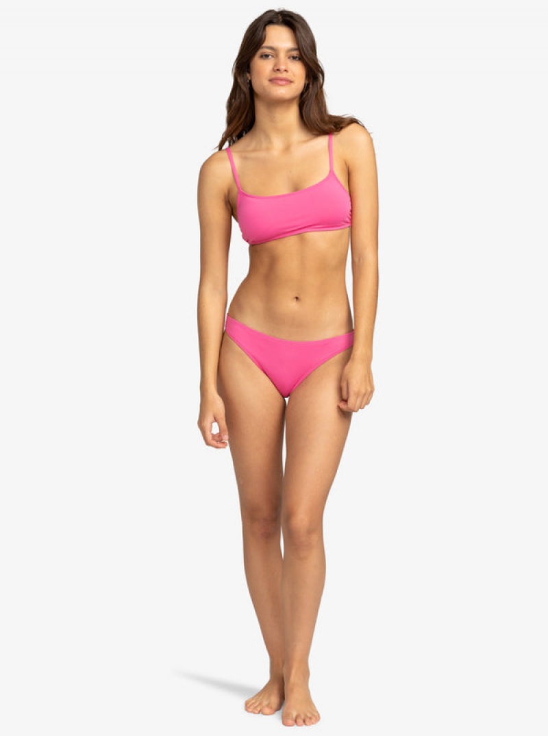 Roxy Solid Beach Classics Bralette Bikini Tops | MSOA-26807