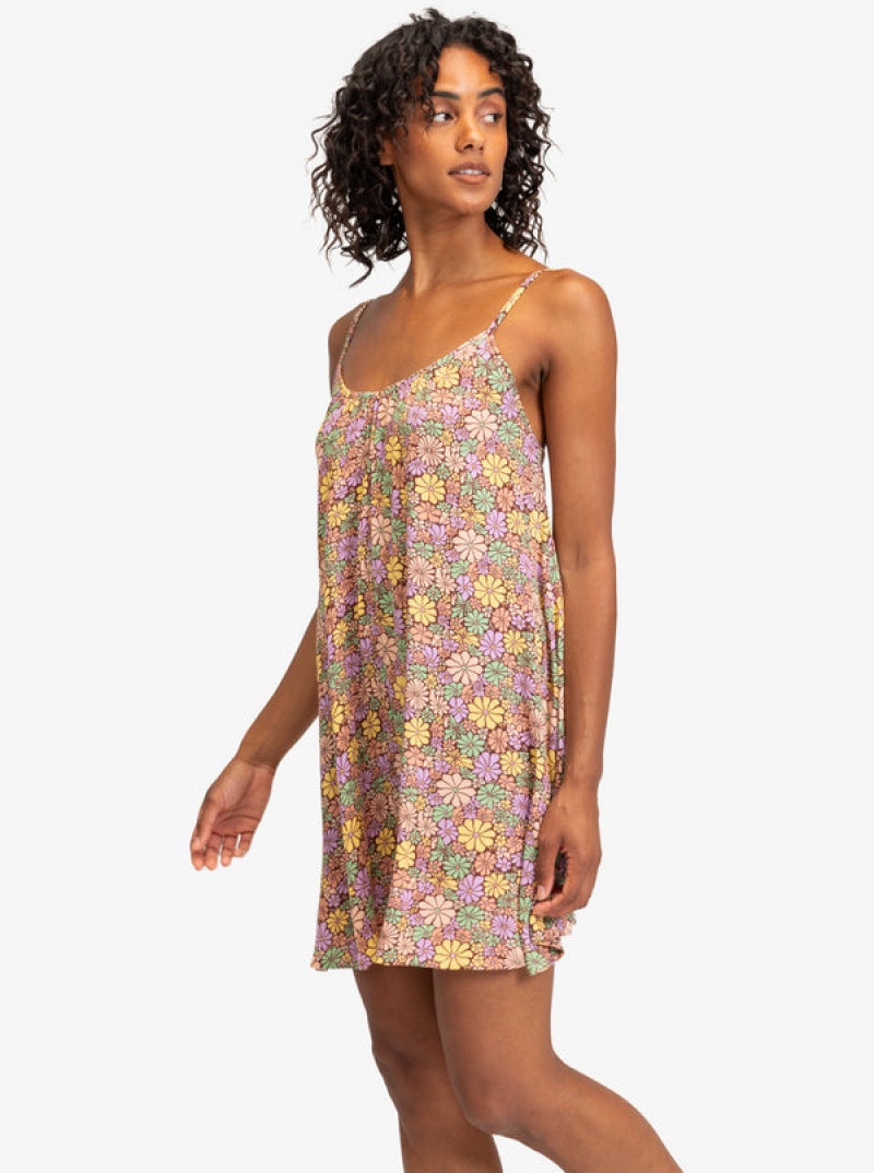 Roxy Spring Adventure Printed Dress | 05329ZRAM