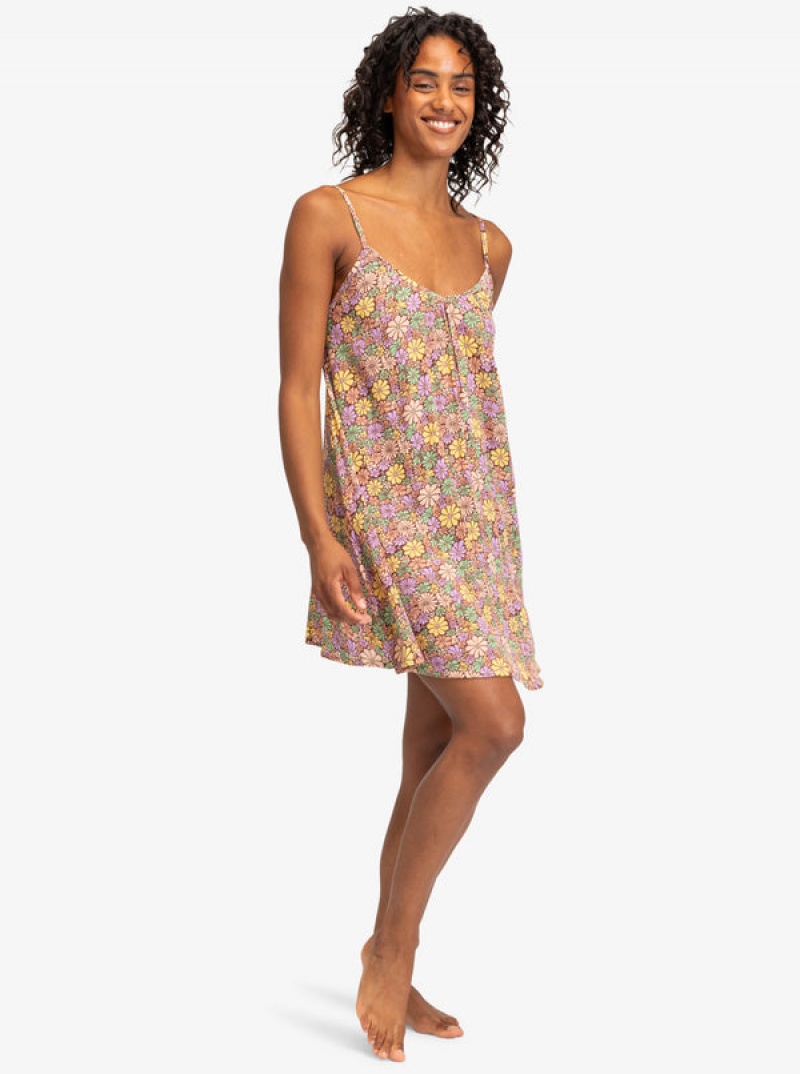 Roxy Spring Adventure Printed Dress | 05329ZRAM